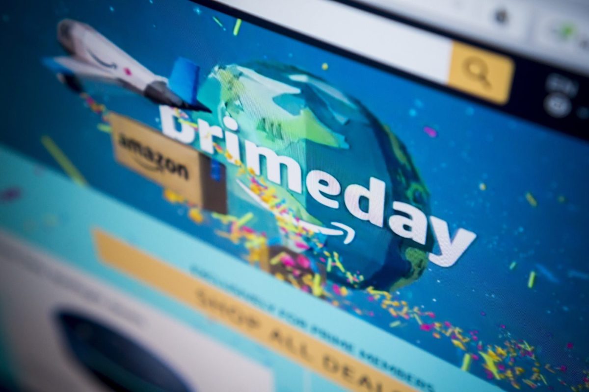 Website von Amazon zum Prime Day