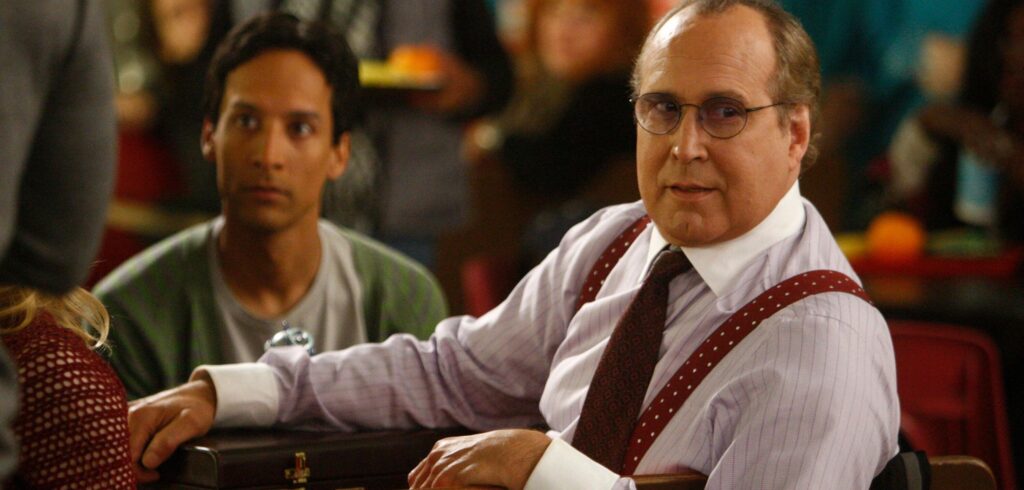 Chevy Chase als Pierce Hawthorne in Community.