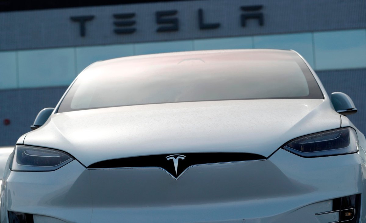 Ein Tesla X 100 D