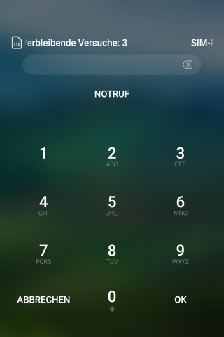Entsperre zunächst dein Handy.