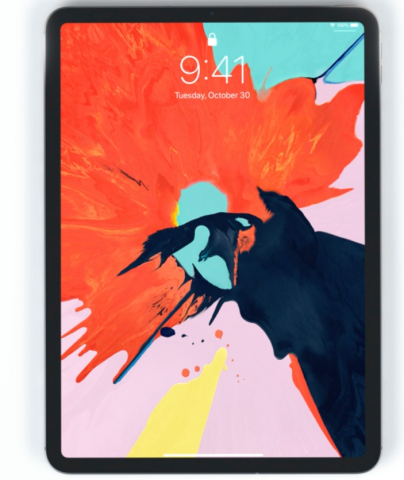 Das Design des neuen iPads erinnert an das iPhone X – nur ohne den ungeliebten Notch. 