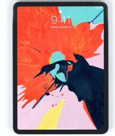 Das Design des neuen iPads erinnert an das iPhone X – nur ohne den ungeliebten Notch.