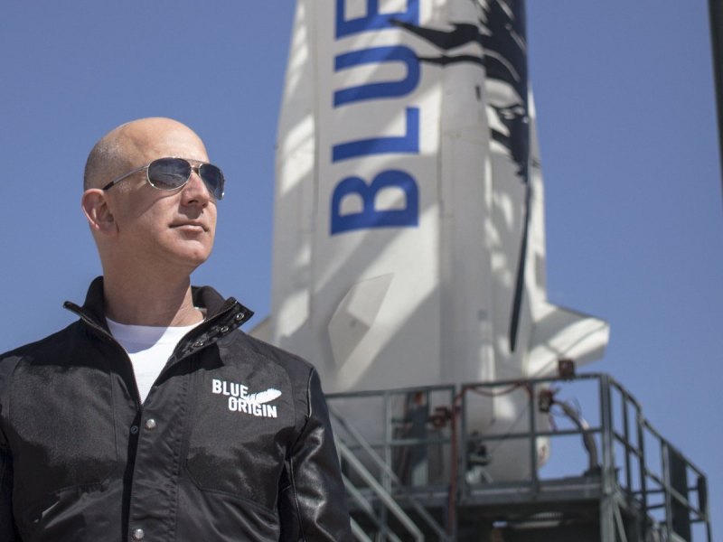 Amazon-Chef Jeff Bezos gründete Blue Origin im Jahr 2000.