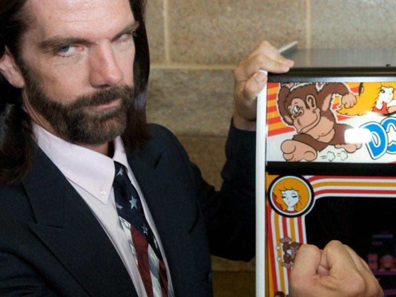 Billy Mitchell am Videospielautomaten