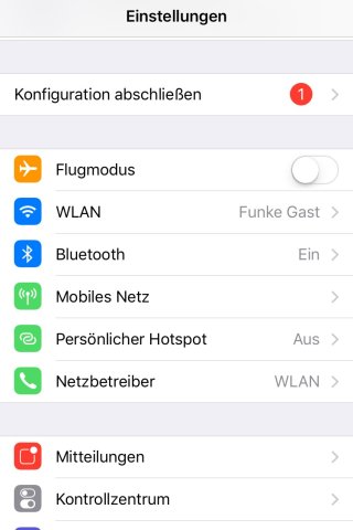 In den Einstellungen eures Smartphones könnt ihr die Bluetooth-Funktion ein- und ausstellen.