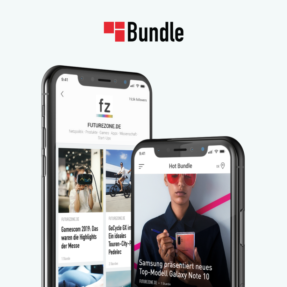 Generiere deinen eigenen News-Feed in Bundle.