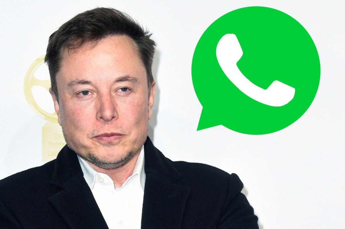 Elon Musk hat etwas zu WhatsApp zu sagen.