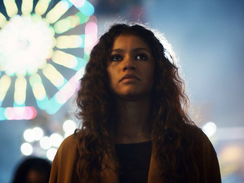 Zendaya in Rue Bannett in der HBO-Serie "Euphoria"