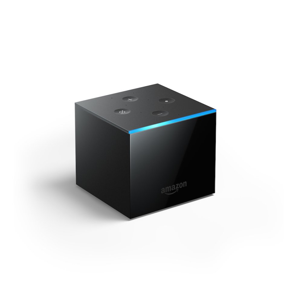 Der Amazon Fire TV Cube lässt sich per Sprachsteuerung bedienen.