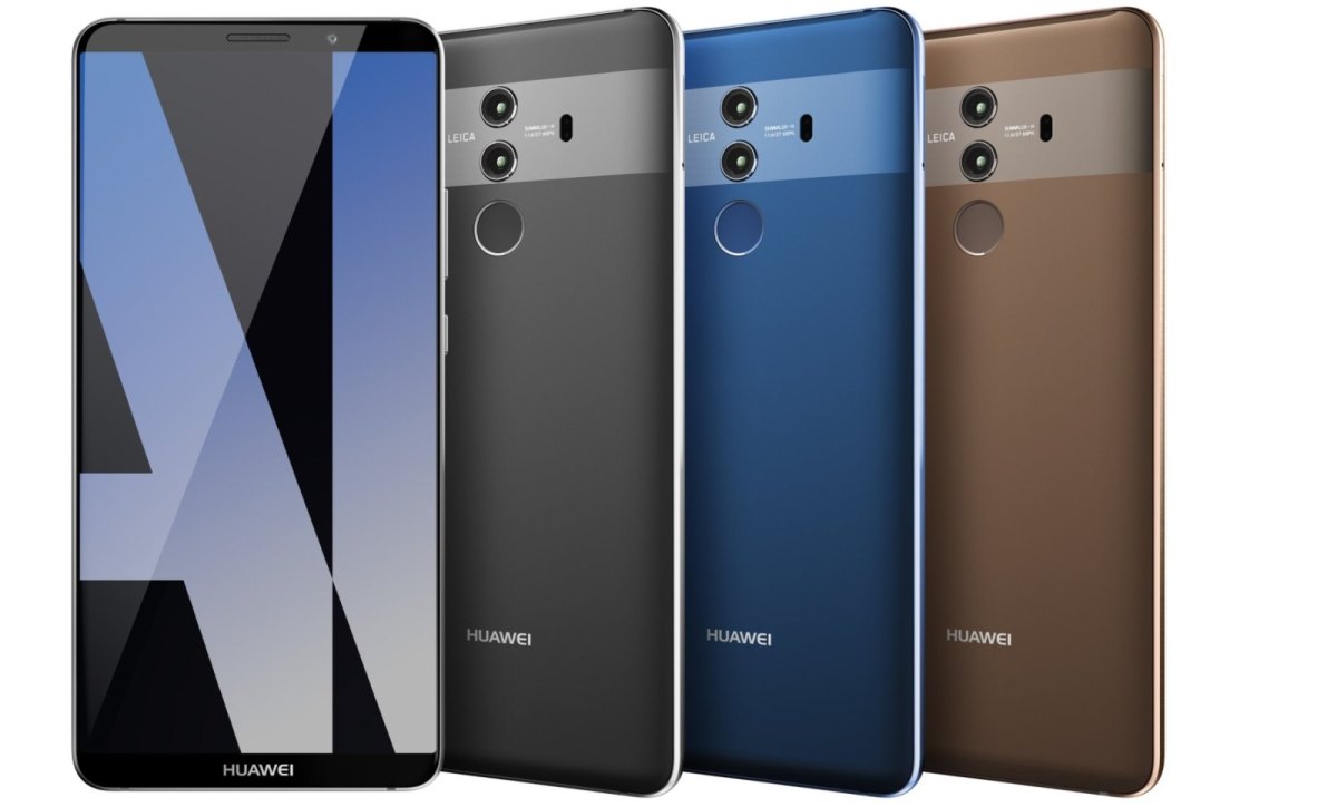 Das neueste Huawei Smartphone Mate 10 Pro.