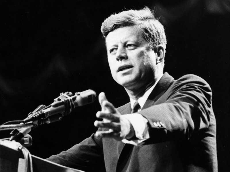 US-Präsident John F. Kennedy