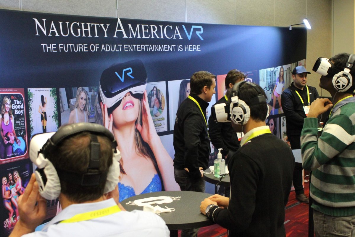 Messestand von Naughty America