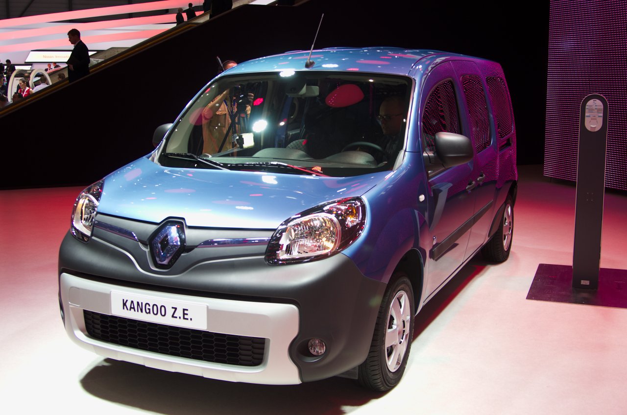 Renaults Elektro-Kastenwagen, der Kangoo. 