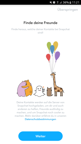 Freunde bei Snapchat zu finden, geht recht einfach. Freunde bei Snapchat zu finden, geht recht einfach.