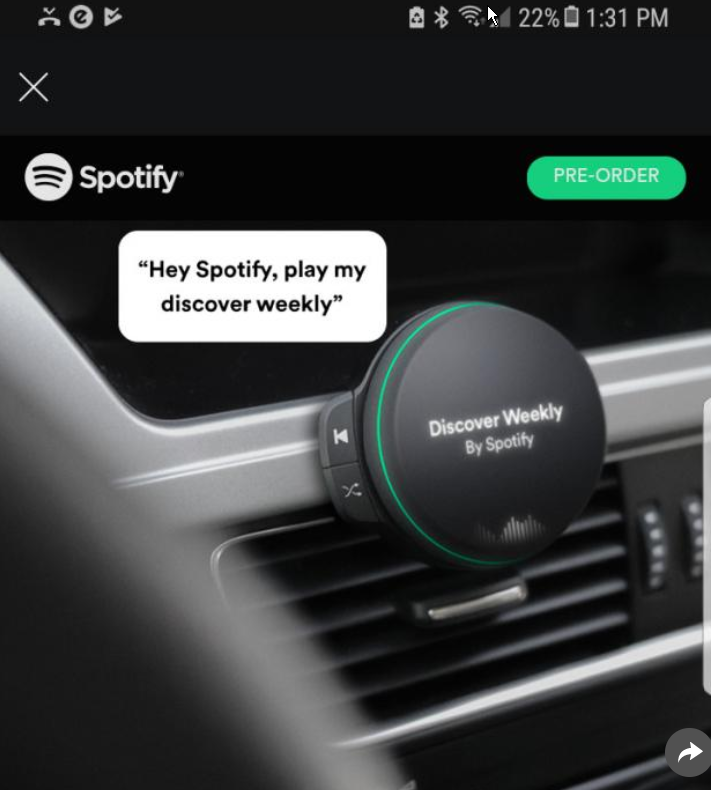 Der Spotify Smart Speaker