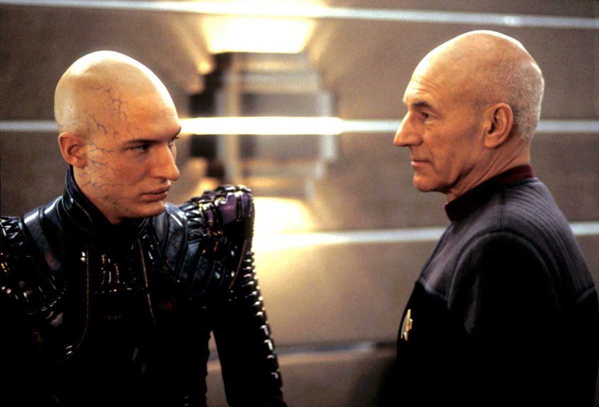 Star Trek Nemesis tom hardy und patrick stewart