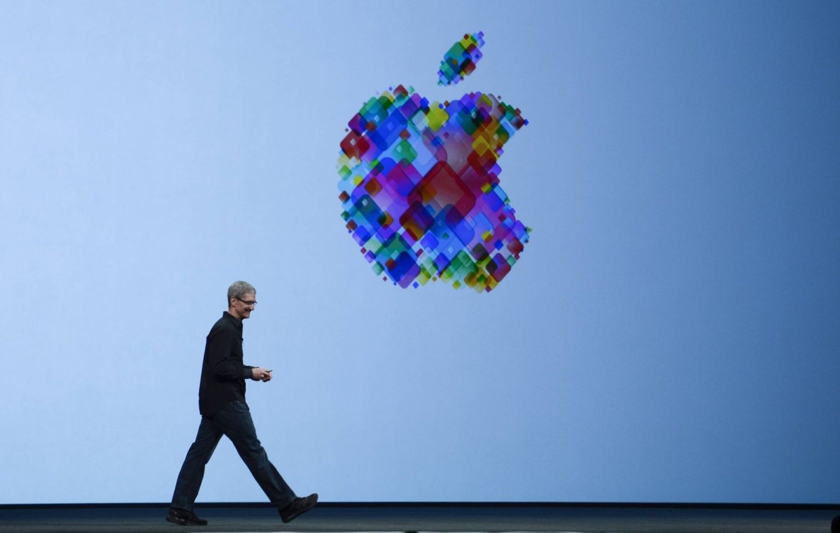 Tim Cook auf Keynote