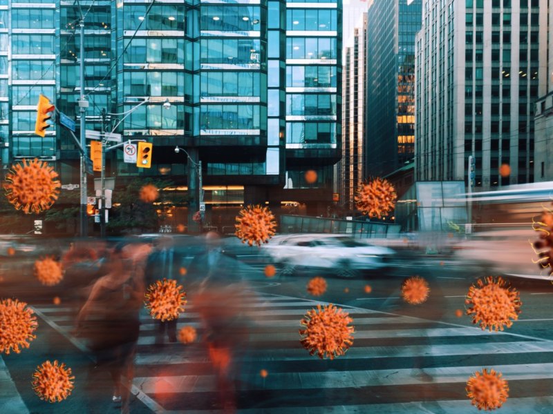 Coronavirus in der Stadt