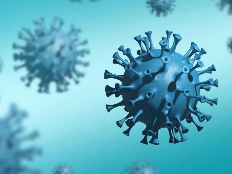 Coronavirus-Zellen.