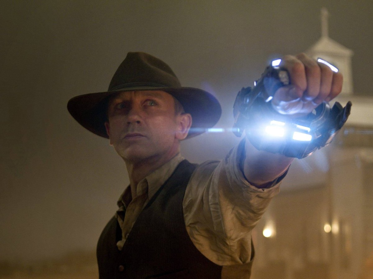 daniel craig in cowboys & aliens