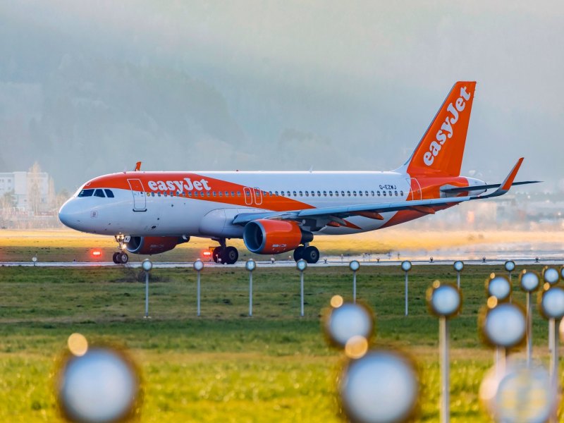 Easyjet-Flugzeug