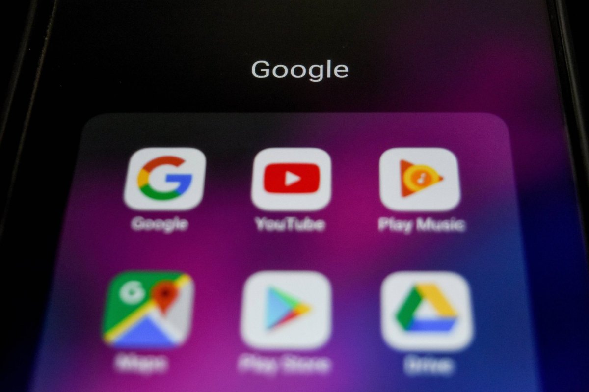 Goolge-Apps auf dem handy