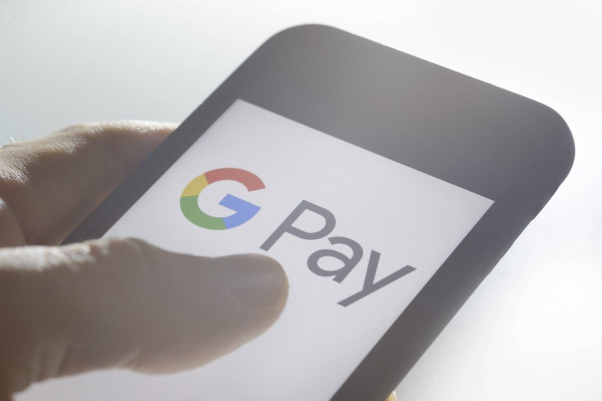 Google Pay auf Smartphone