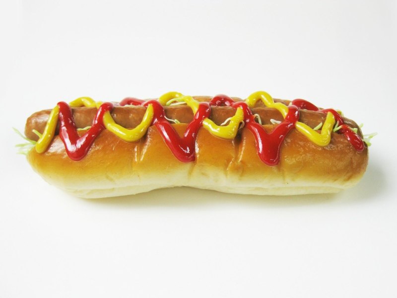 Ein Hot Dog