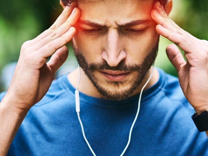 Kopfschmerzen nach dem Sport? Dann solltest du die Ursachen erforschen.