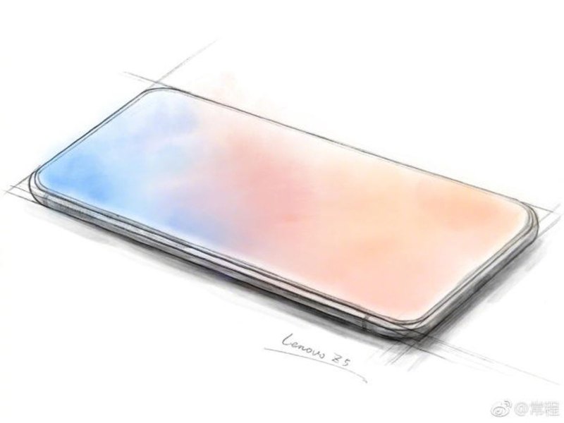 Konzeptzeichnung des Lenovo Z5