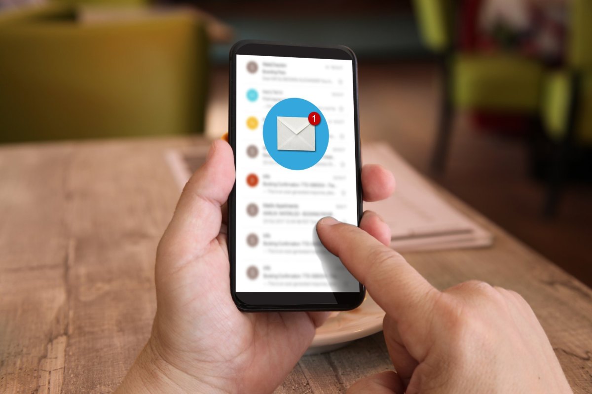 E-Mail-App auf dem Handy