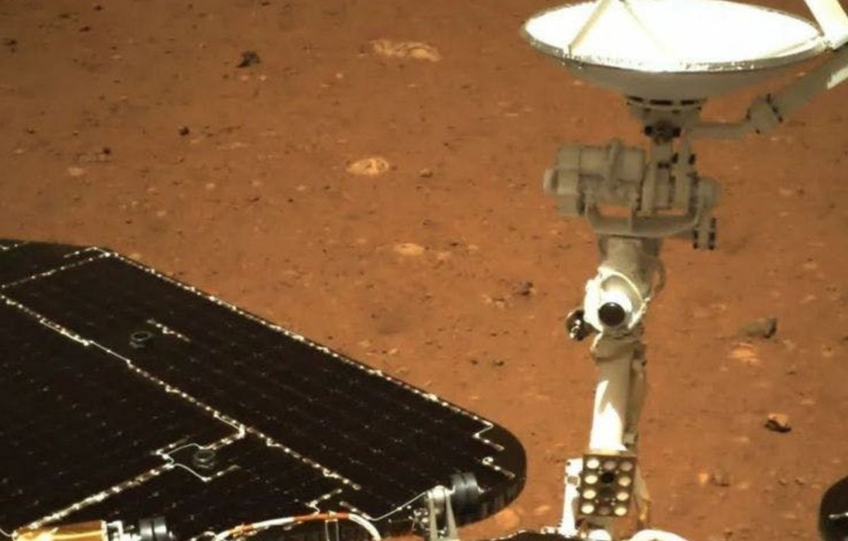 Der Marsrover Zhurong