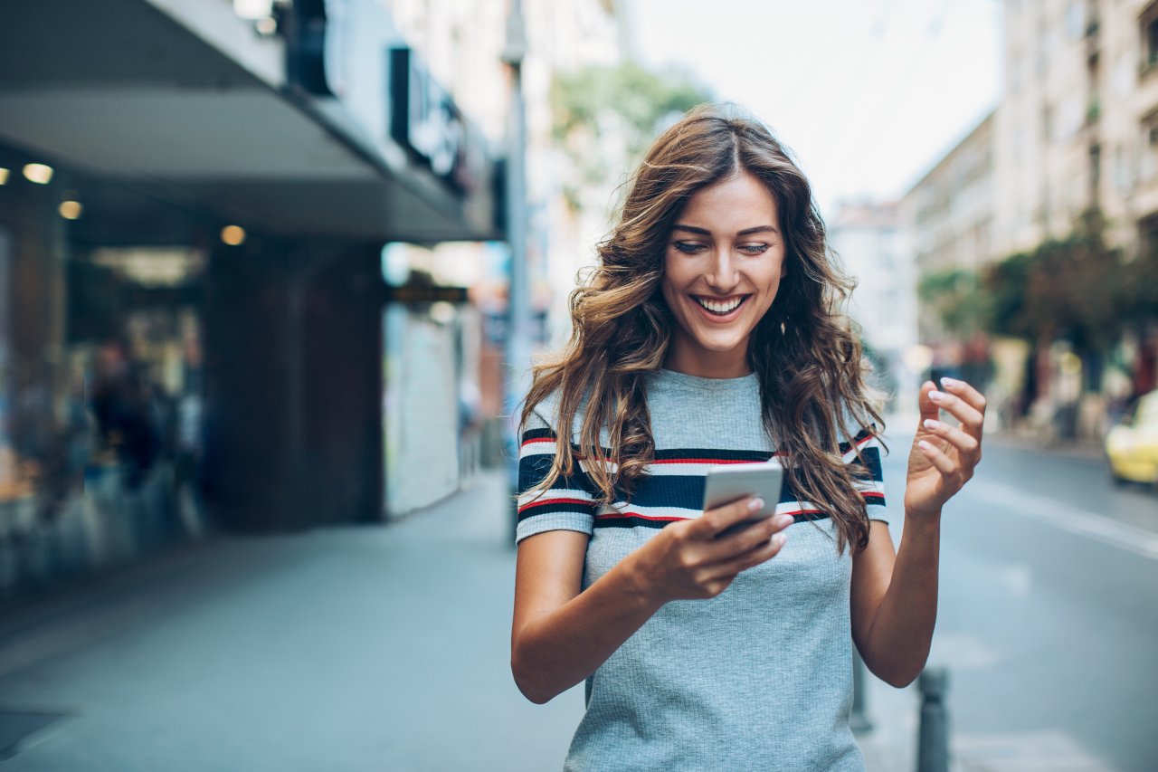 Da kommt Freude auf: Mobile WLAN-Router haben viel zu bieten.