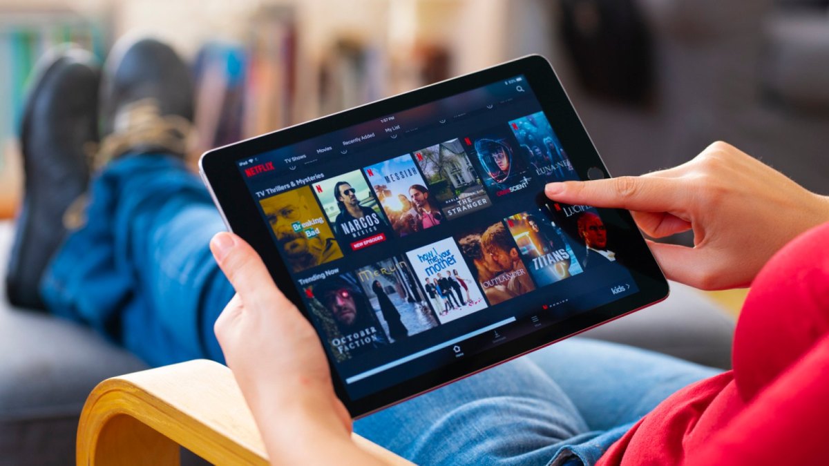 Netflix-Serien auf dem iPad gucken