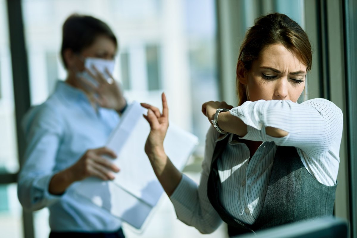 Grippe im Büro