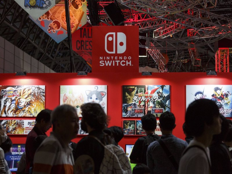 Nintendo Switch Messestand