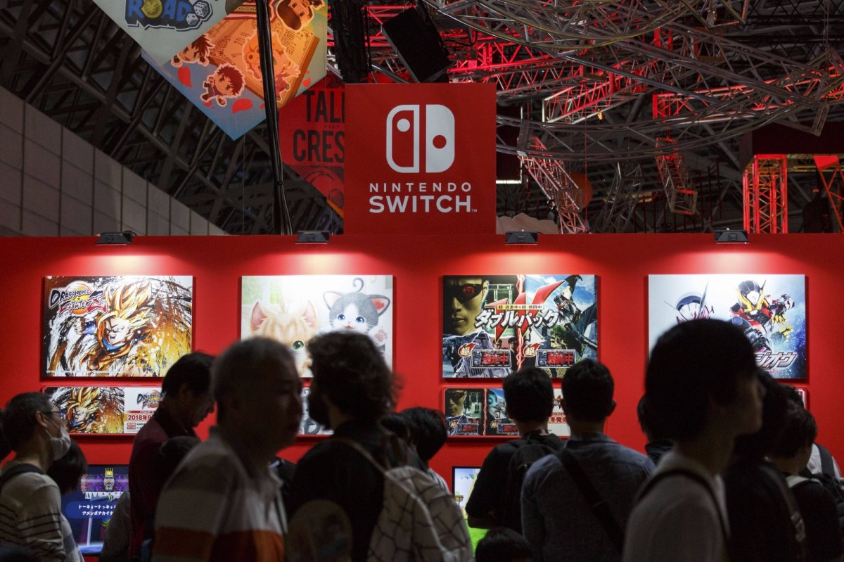 Nintendo Switch Messestand