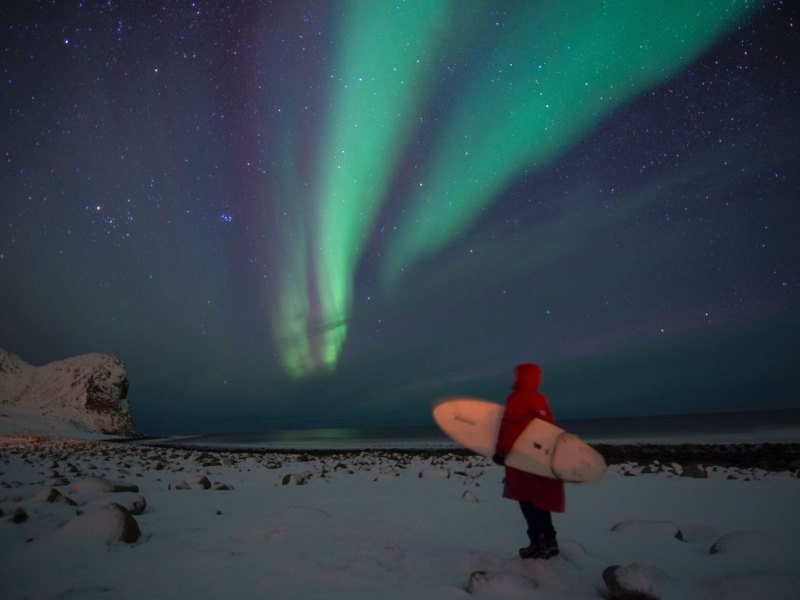 Nordlicht über Norwegen