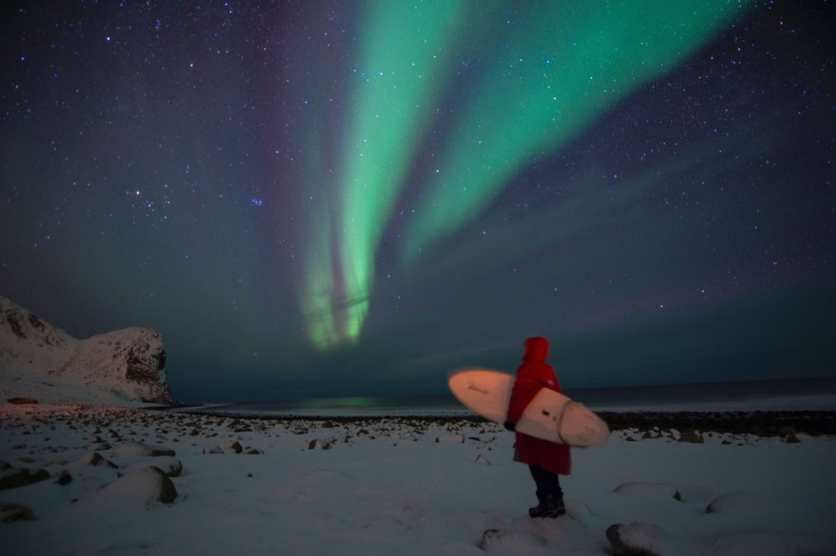 Nordlicht über Norwegen