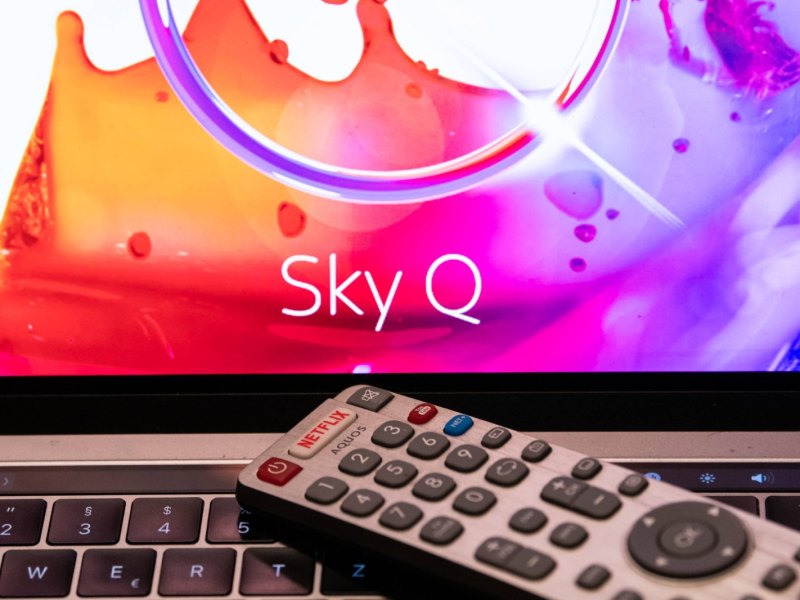 Sky Q mit Fernbedienung