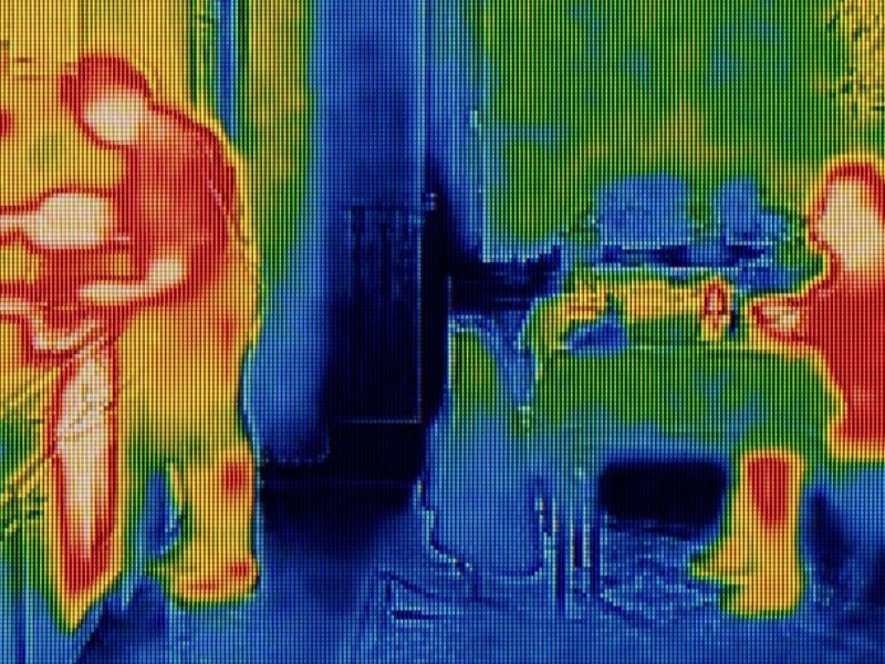 Wohnung in Thermalsicht