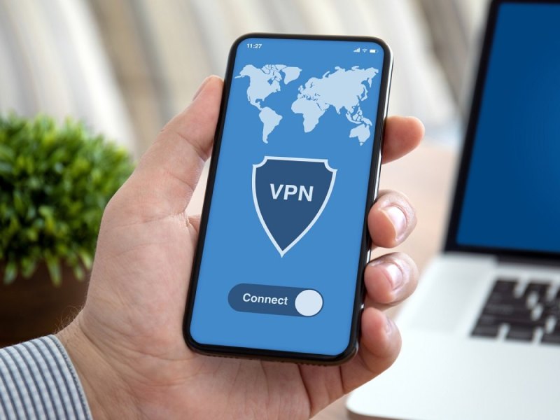 VPN auf dem Handy.