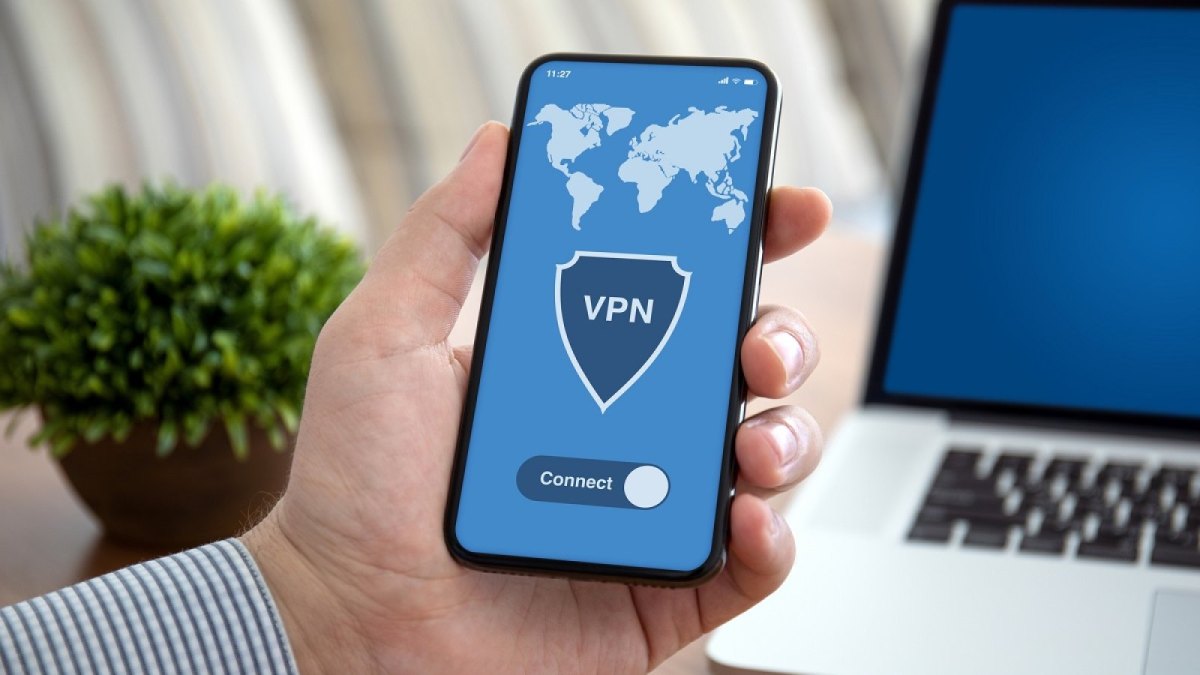 VPN auf dem Handy.