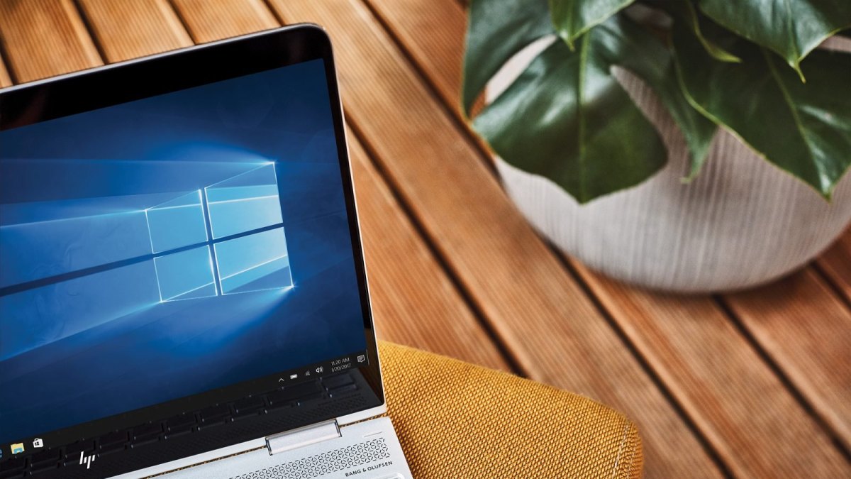 Laptop mit Windows 10