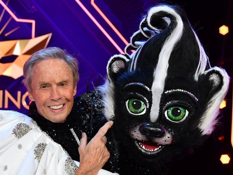 Das Stinktier wurde in der dritten Liveshow von "The Masked Singer" als Peter Kraus enttarnt.. © © ProSieben/Willi Weber