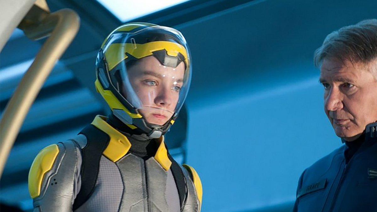 "Ender's Game": Auf Enders (Asa Butterfield) Schultern ruht die Zukunft der Menschheit.. © Constantin Film GmbH