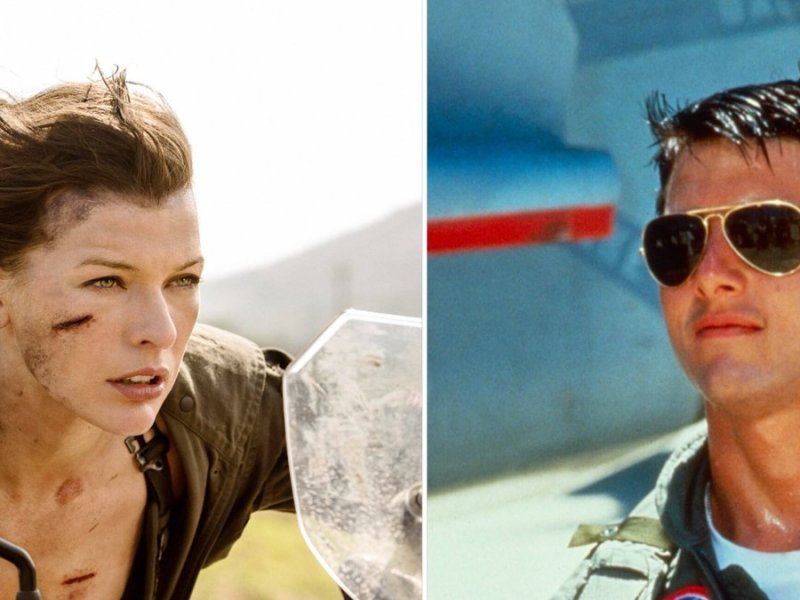 Bei den Dreharbeiten zu "Resident Evil: The Final Chapter" (l.) und "Top Gun" kam es zu tödlichen Unfällen.. © imago images/Everett Collection