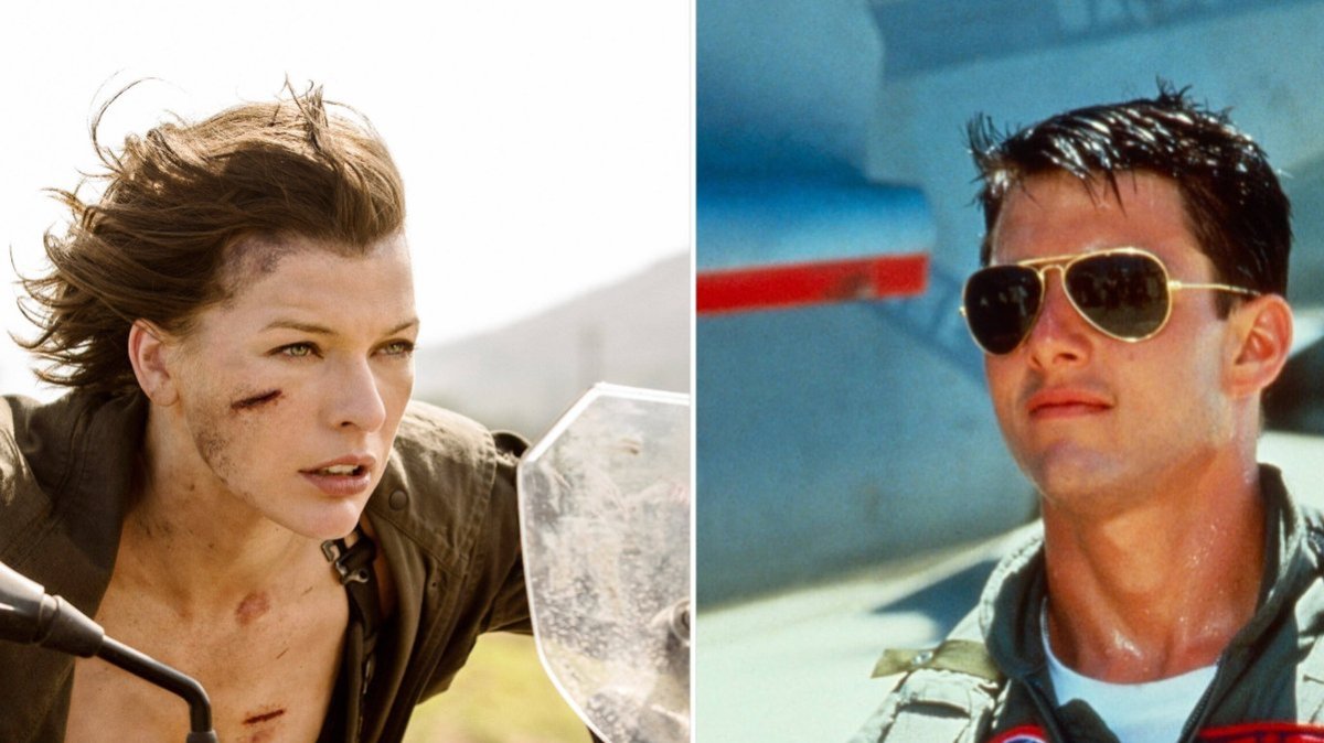 Bei den Dreharbeiten zu "Resident Evil: The Final Chapter" (l.) und "Top Gun" kam es zu tödlichen Unfällen.. © imago images/Everett Collection