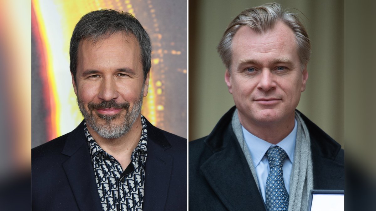 Denis Villeneuve (l.) bekommt Kollegenlob von Christopher Nolan.. © imago images/PA Images / imago images/i Images