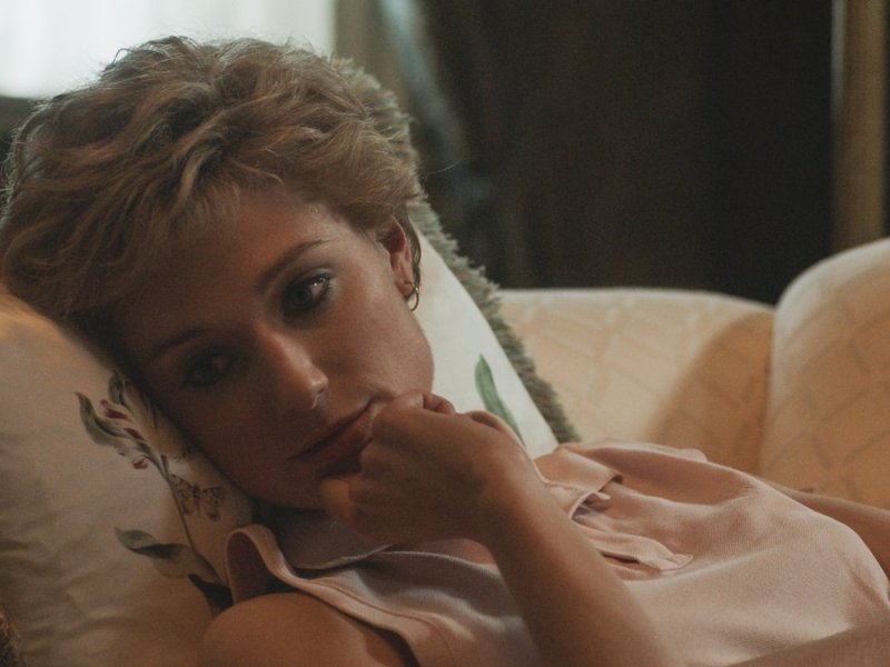 Prinzessin Diana (Elizabeth Debicki) in Staffel fünf von "The Crown".. © © 2021